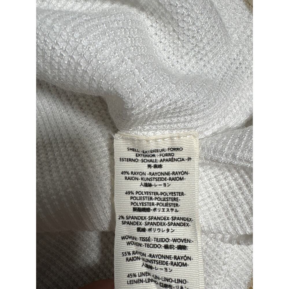 We The Free Waffle Knit Thermal Tee M Slouchy Boho Cottagecore FP Top - Picture 2 of 5